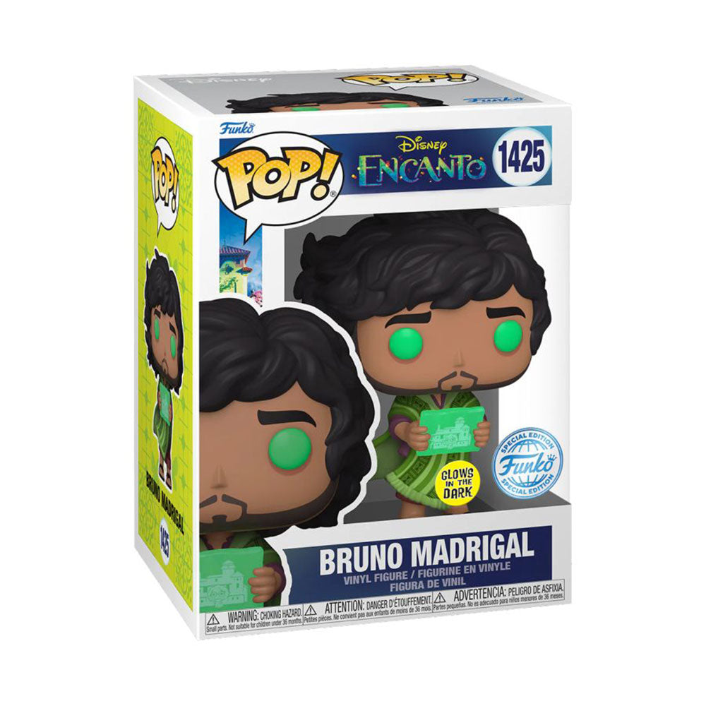 Encanto Bruno with Prophecy US Exclusive Glow Pop! Vinyl