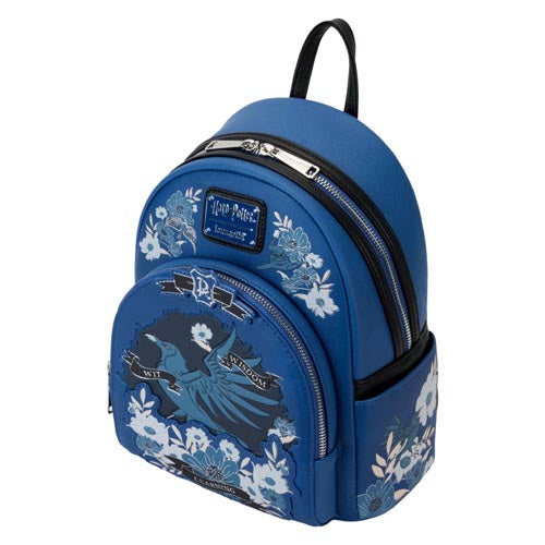 Harry Potter Ravenclaw House Floral Tattoo Mini Backpack