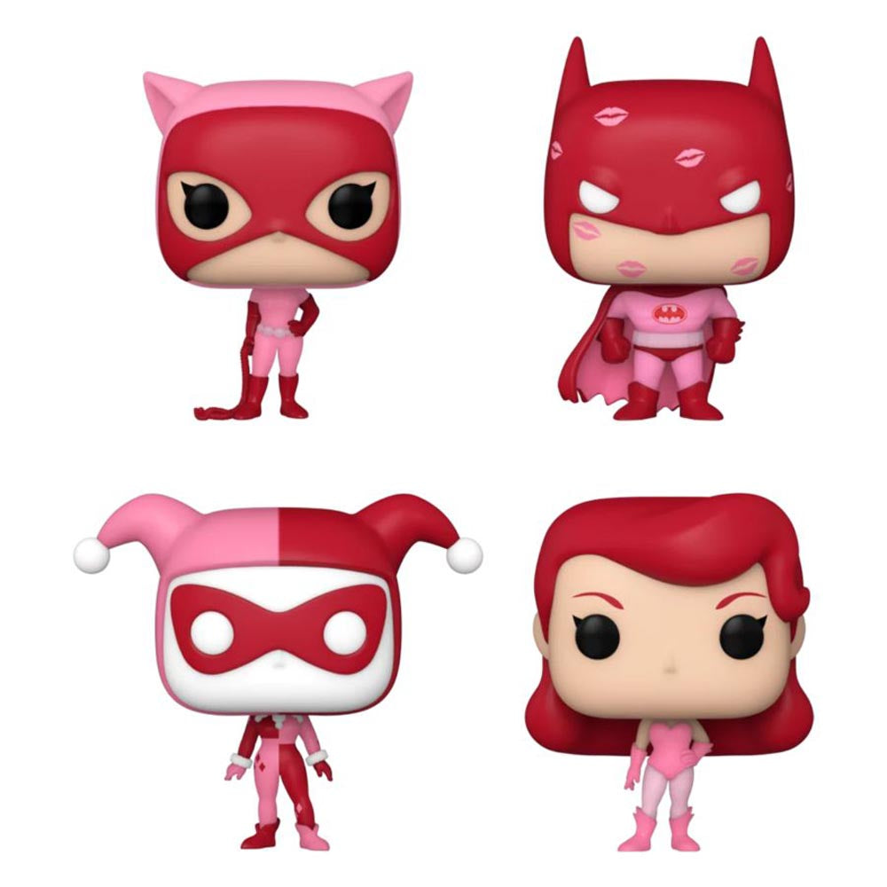 Valentines Pink Us Ex. Pocket Pop! 4pk hjerteboks