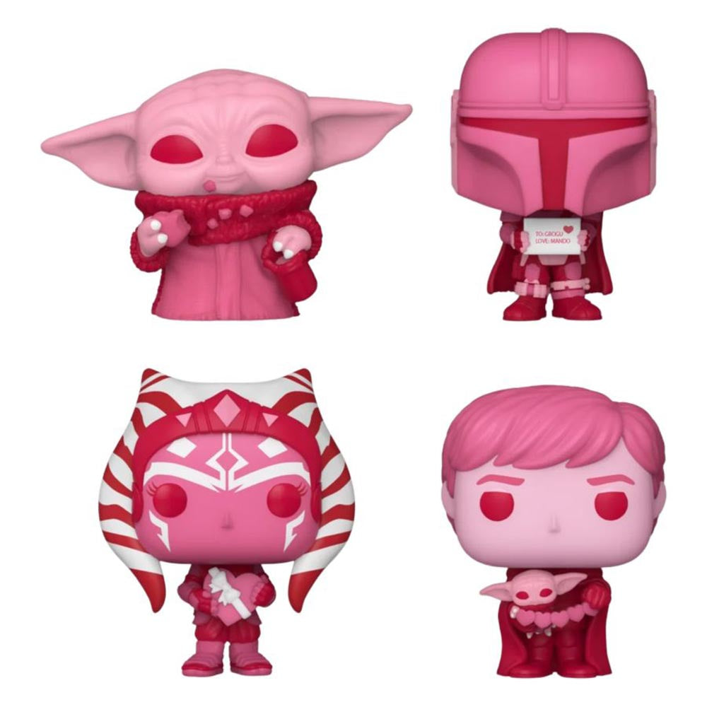 Valentines Pink Us Ex. Pocket Pop! Boîte à coeur 4pk