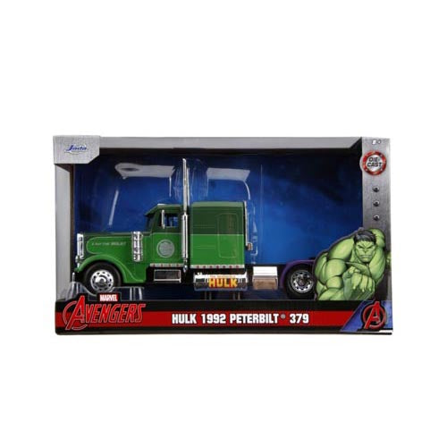 Marvel Comics 1992 Peterbilt 379 Hulk colours 1:24 Diecast