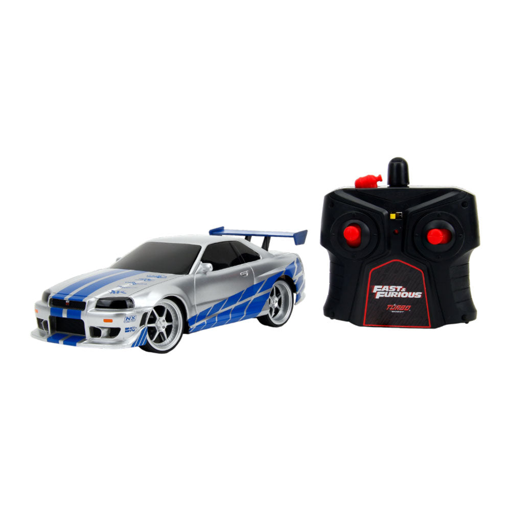 Fast & Furious 2002 Nissan Skyline GT-R BNR34 R/C bil