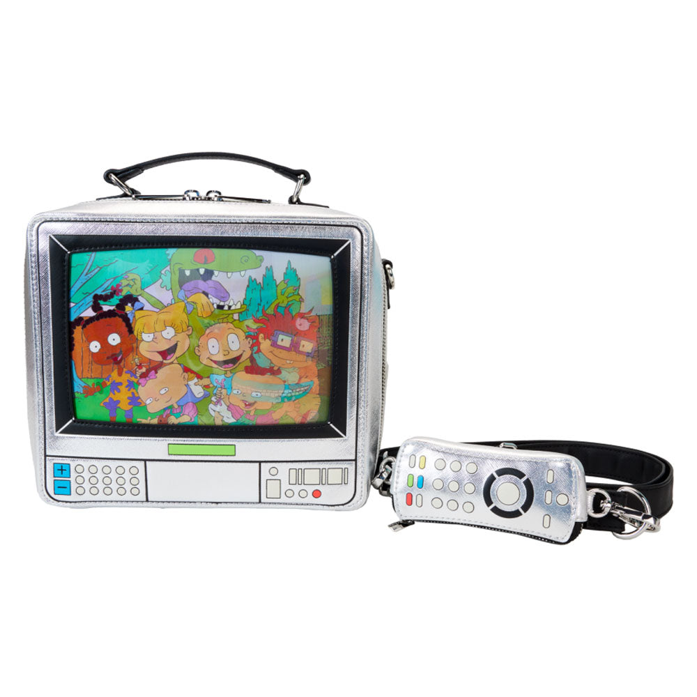 Nickelodeon Retro TV Triple Lenticular Crossbody Bag