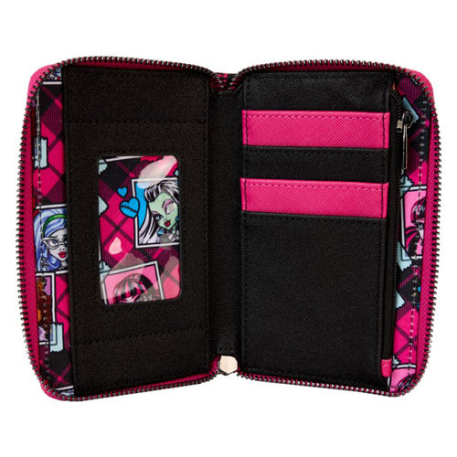 Monster High Crest Zip Wallet