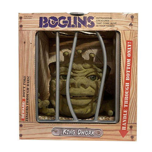 Boglins King dwork hand docka