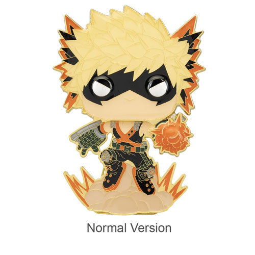 Hero Academia Bakugo 4" Pop! Enamel Pin Chase Ships 1 in 6