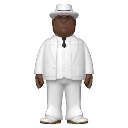 Notorious BIG Biggie White Suit Vinyl Gold