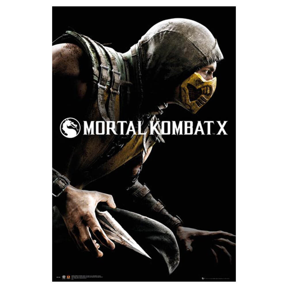 Mortal Kombat X -affisch