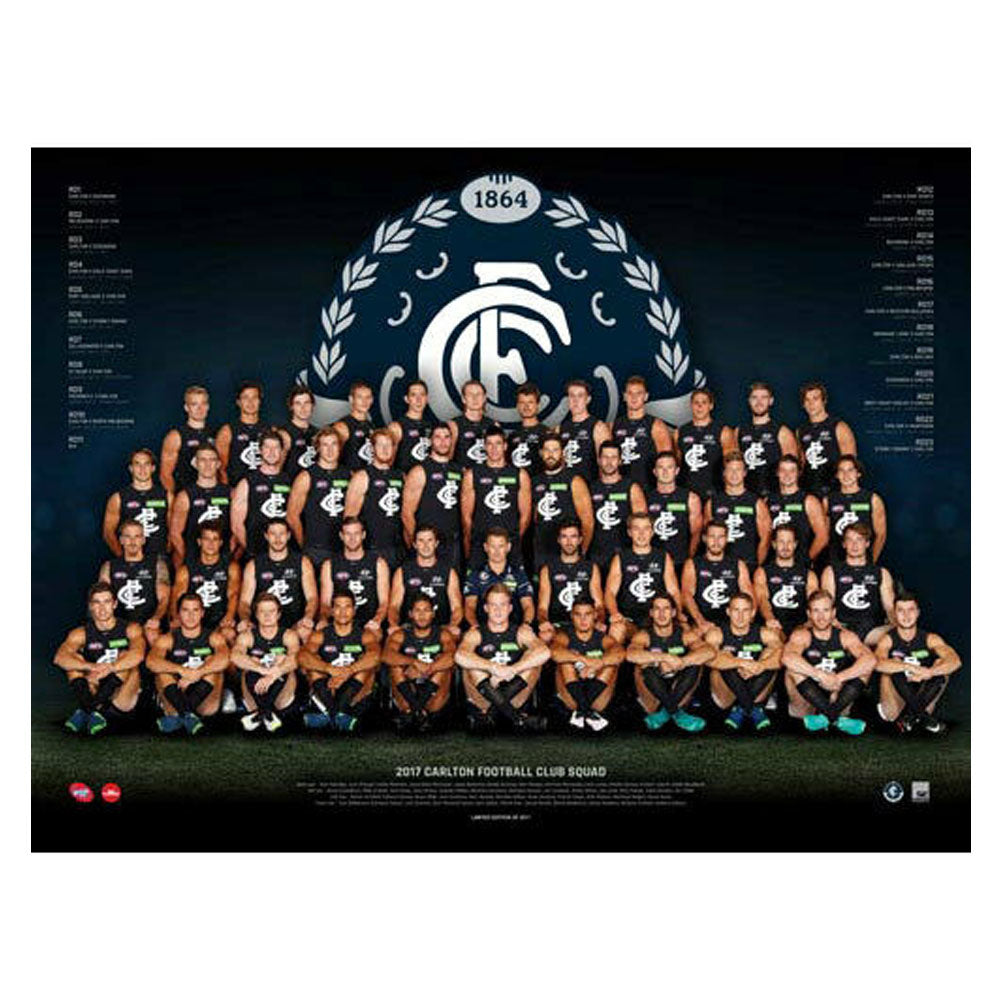 AFL 2017 Team Plakat