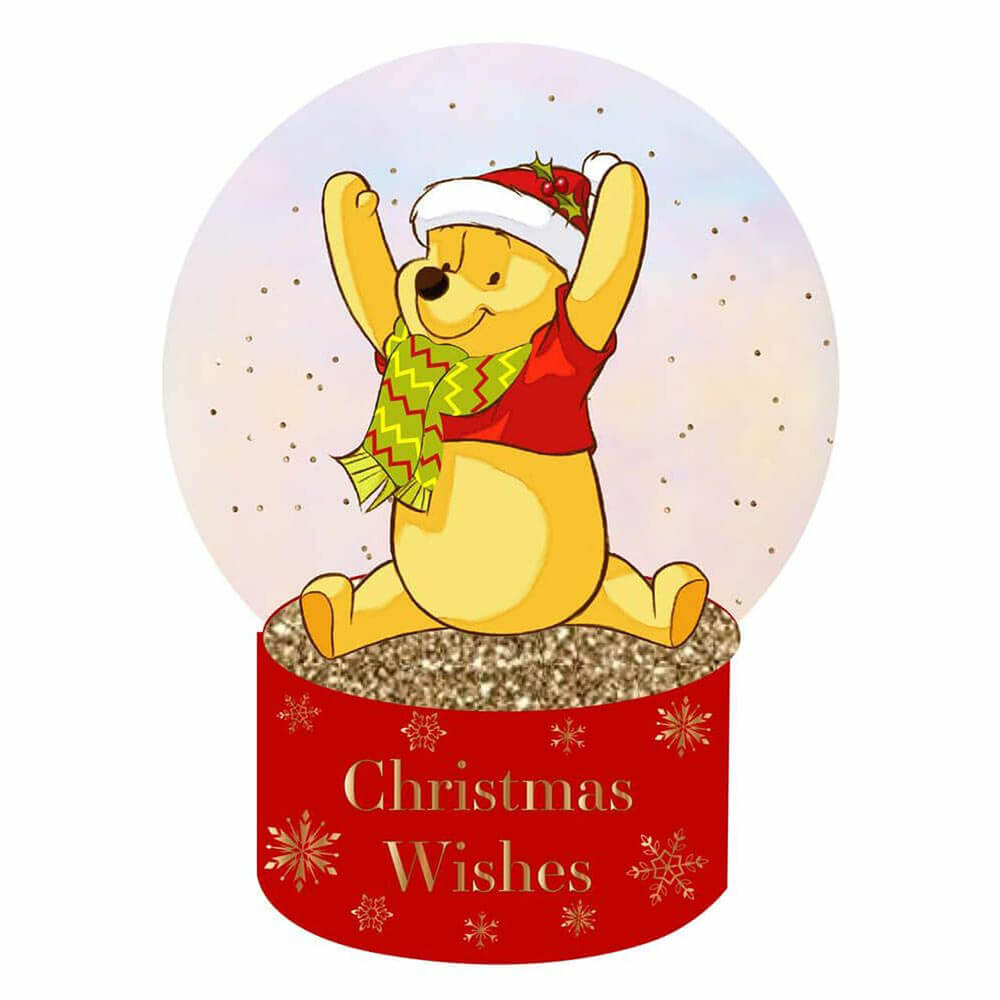 Disney Winnie le Goon Christmas Snowglobe