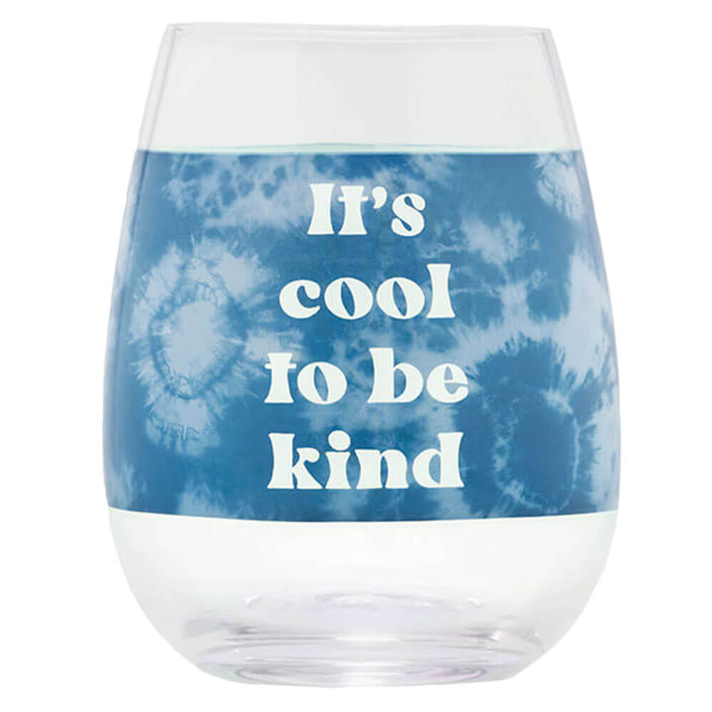 TIY Dye Wine Glass