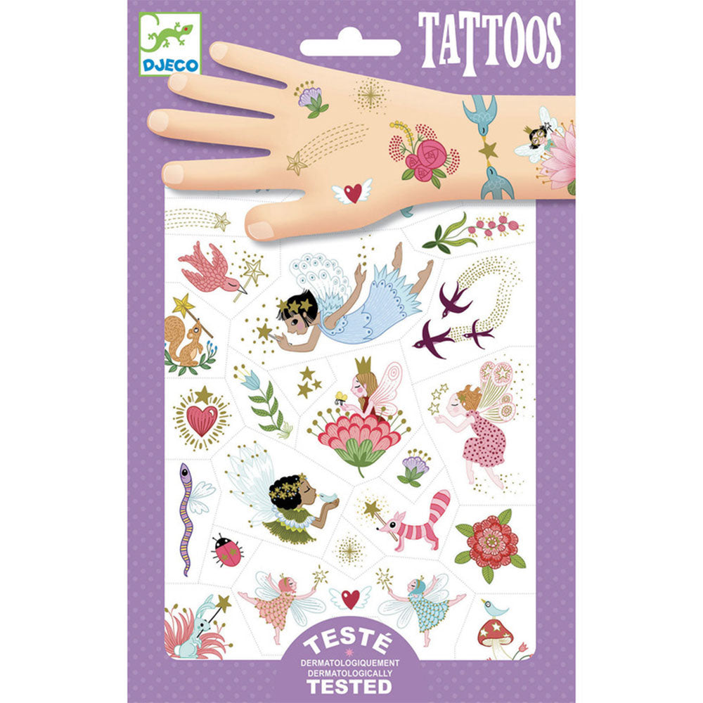 Temporäre Tattoos von Djeco