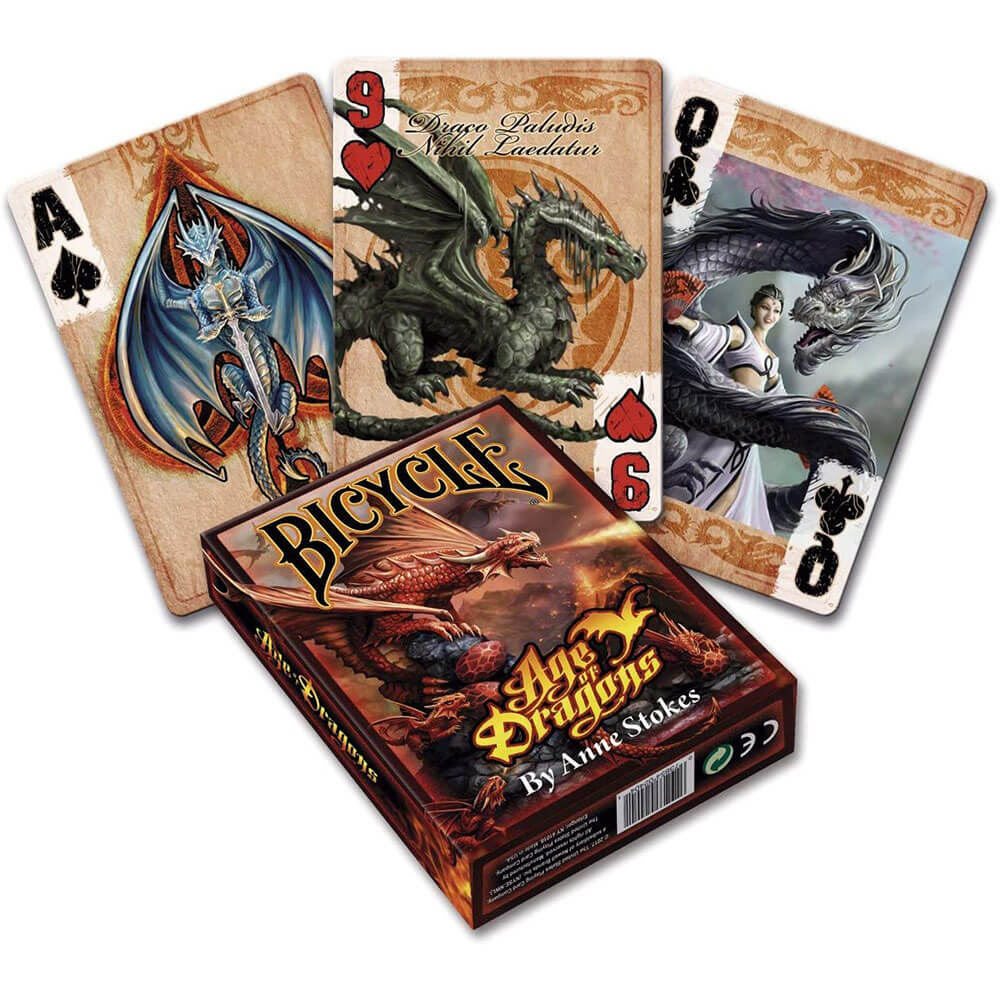 Cartas de juego de bicicletas