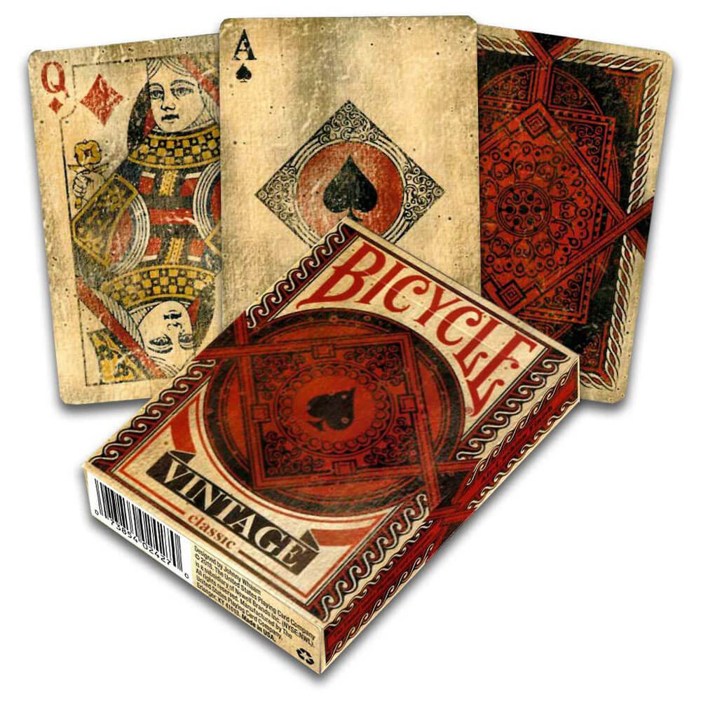 Cartas de juego de bicicletas