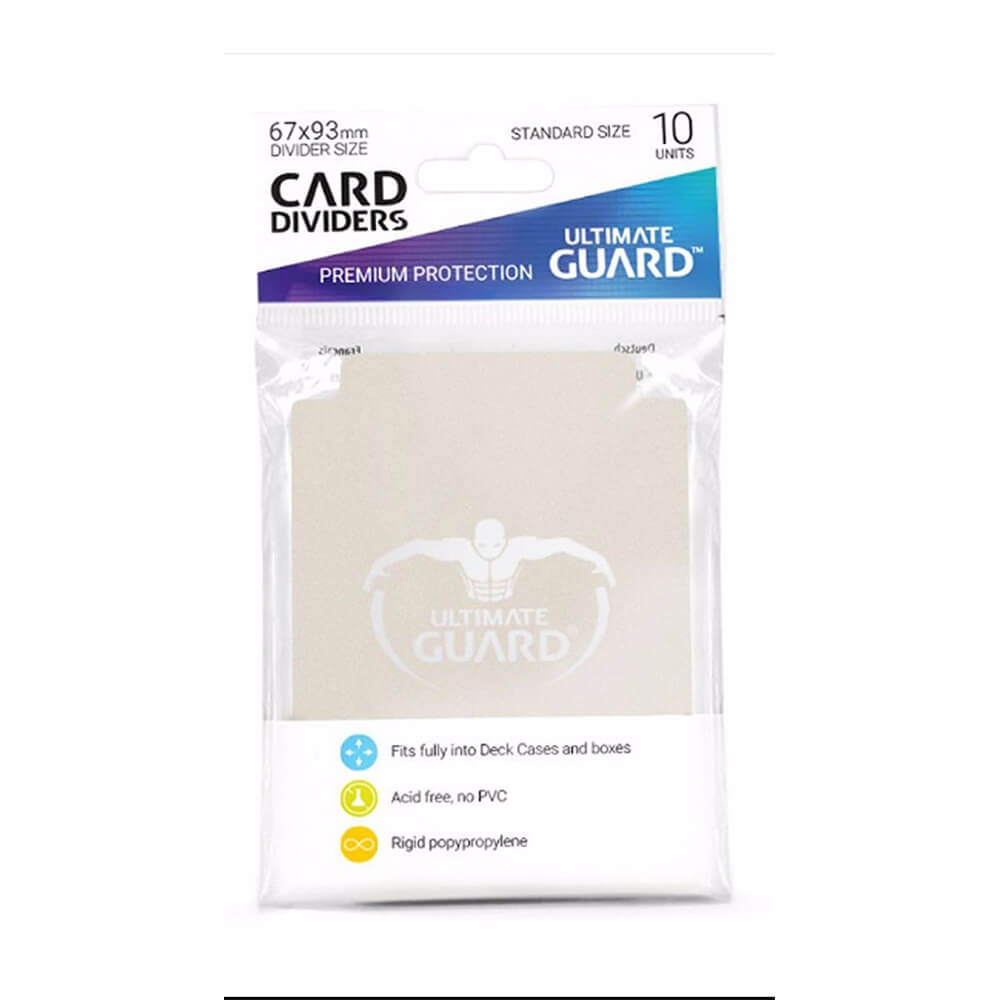 Divisores de tarjeta de tamaño estándar de Ultimate Guard 10pk