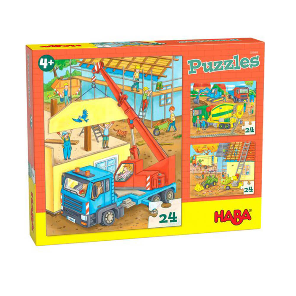 HABA -Rätsel mit 3 Designs 24PCs