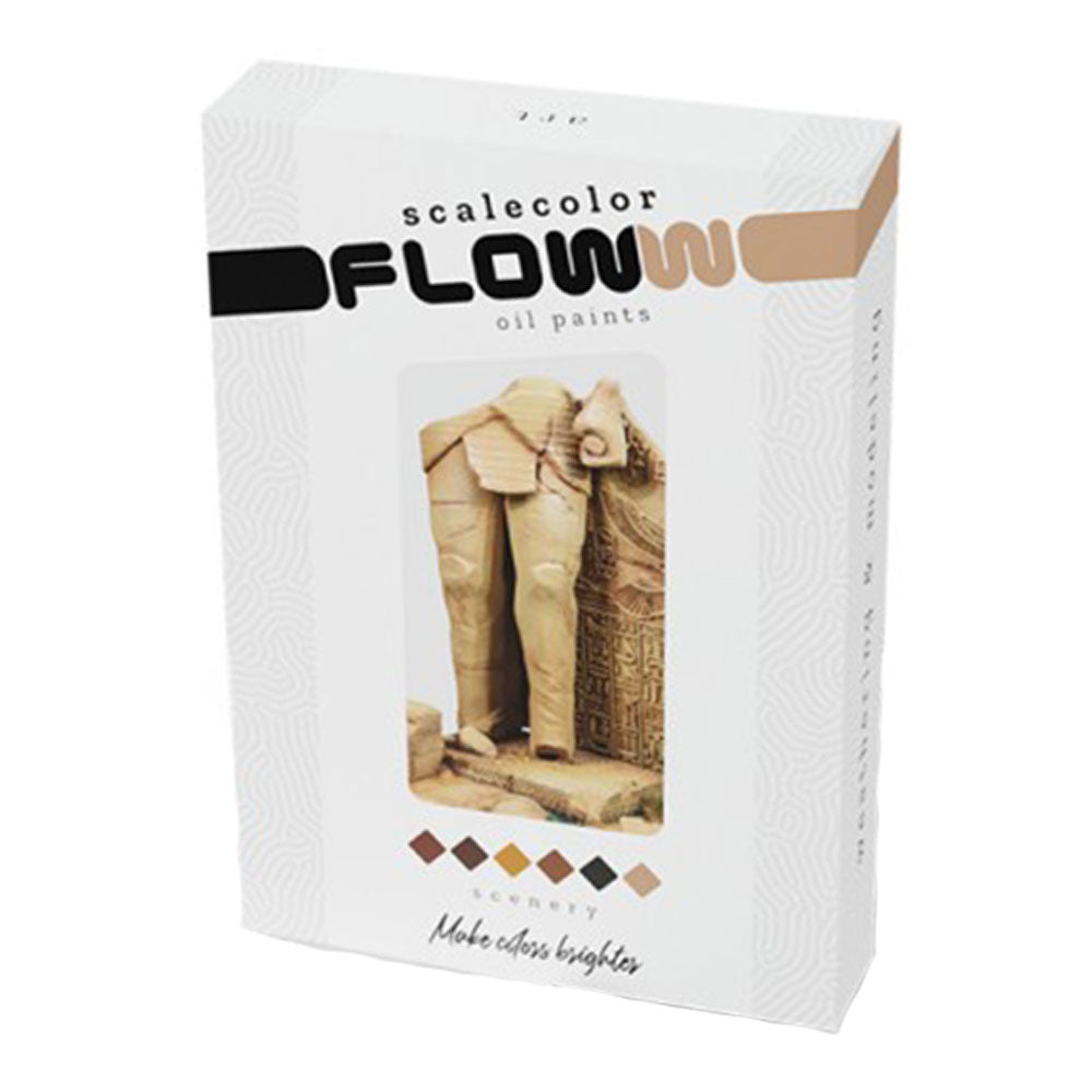 スケール75 ScaleColor FlowWオイルペイントセット