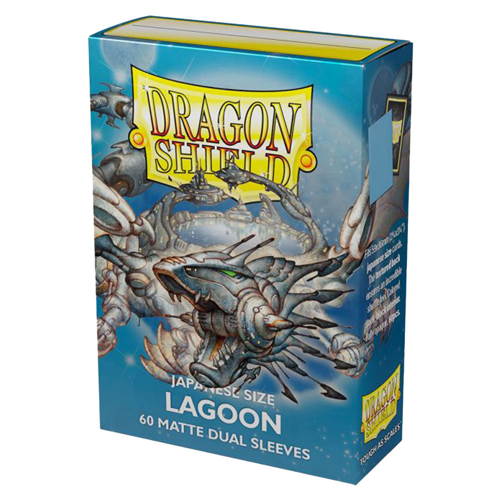 Dragon Shield japonês mangas duplas foscas 60pcs