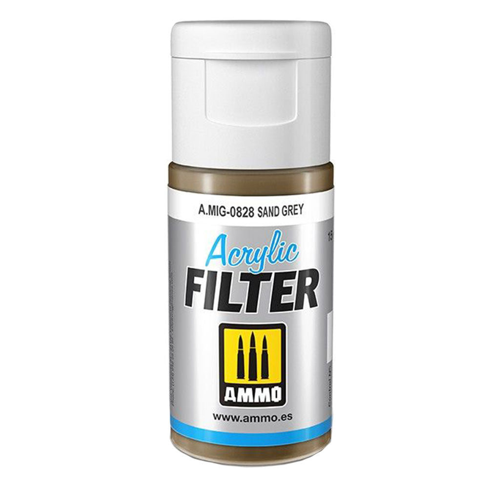 Munição por filtro acrílico MIG 15ml