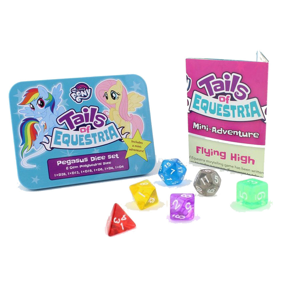 Mijn kleine pony rpg staarten van equestria dobbelstenen set