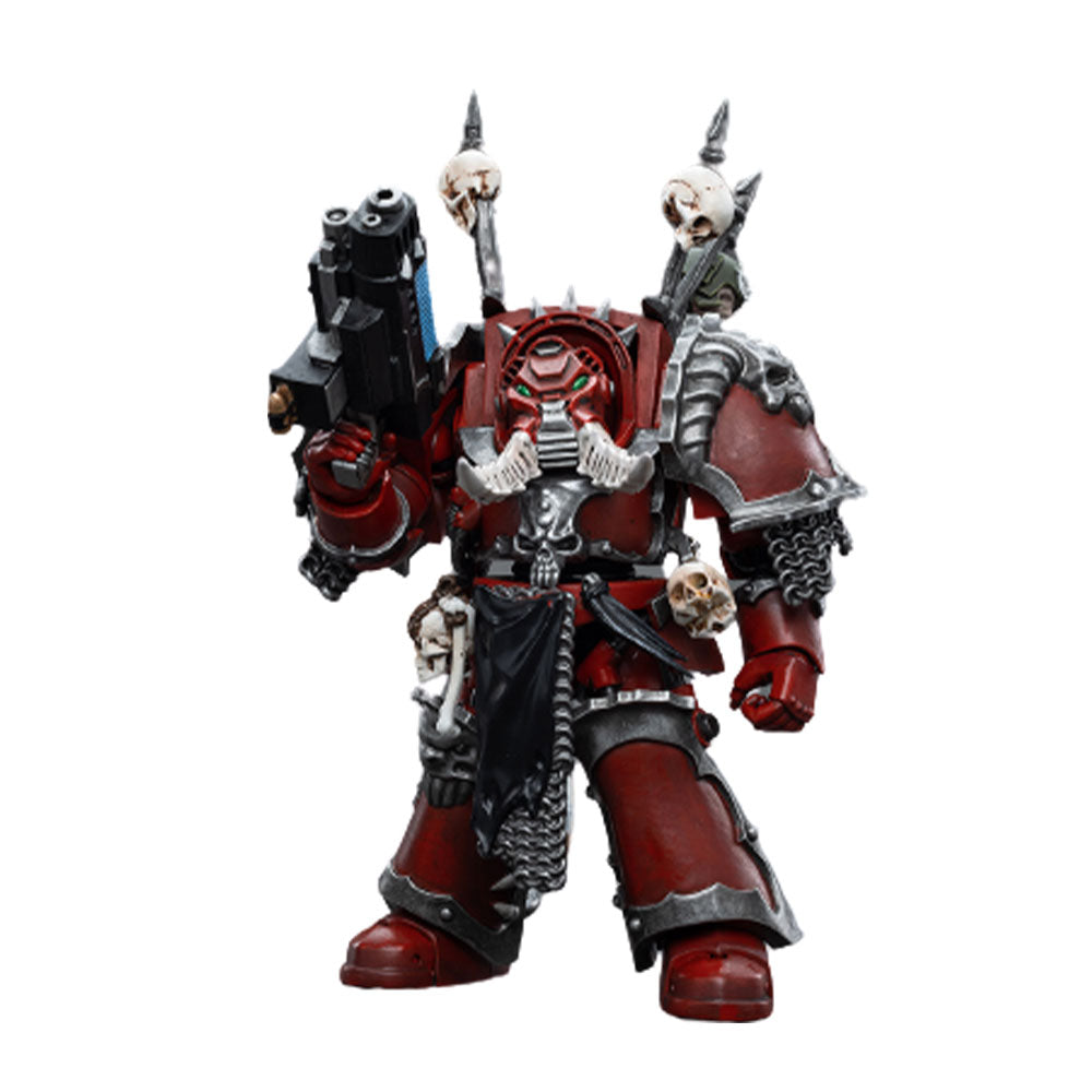 Figura marinha espacial do caos Warhammer