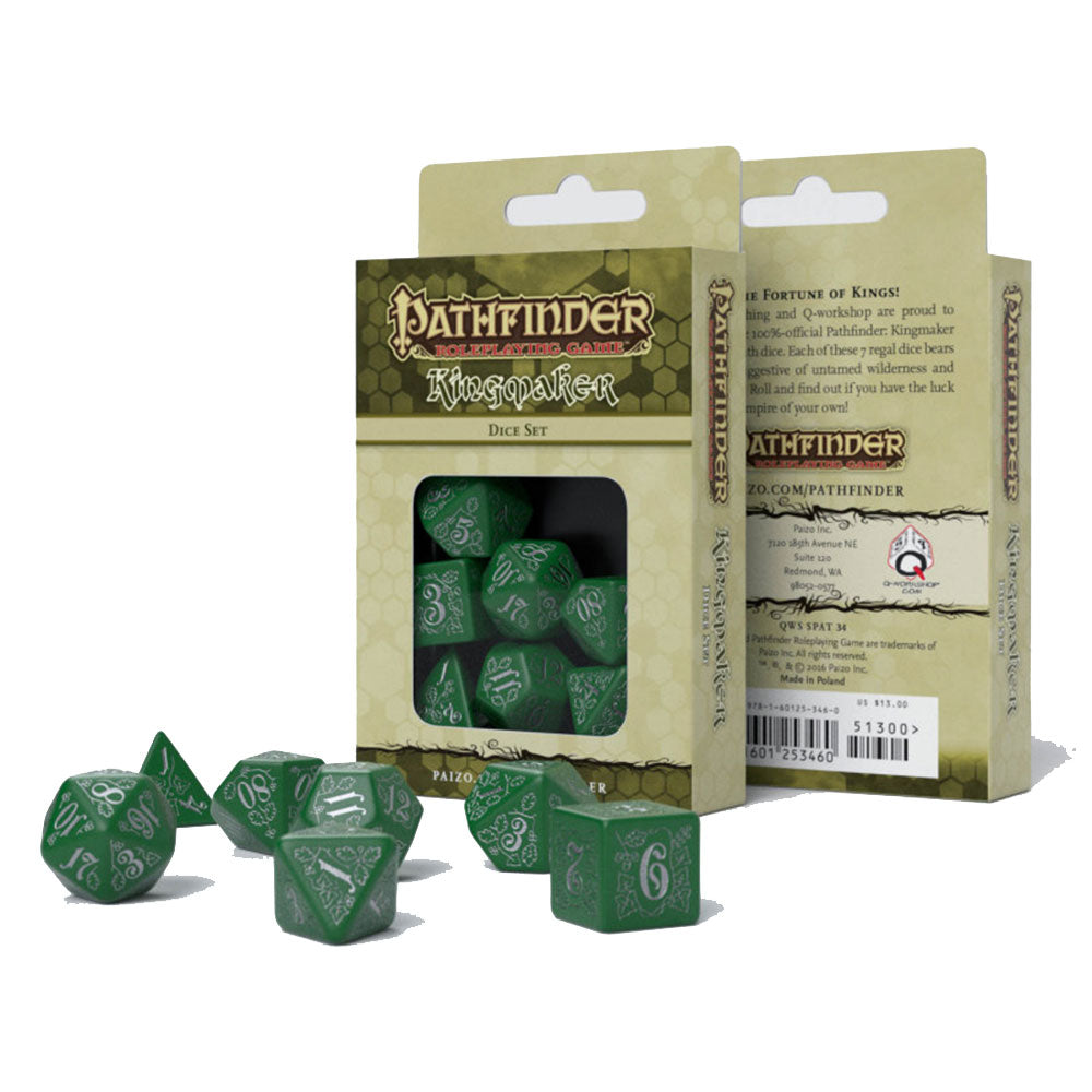 Q Workshop Pathfinder Dice (set van 7)