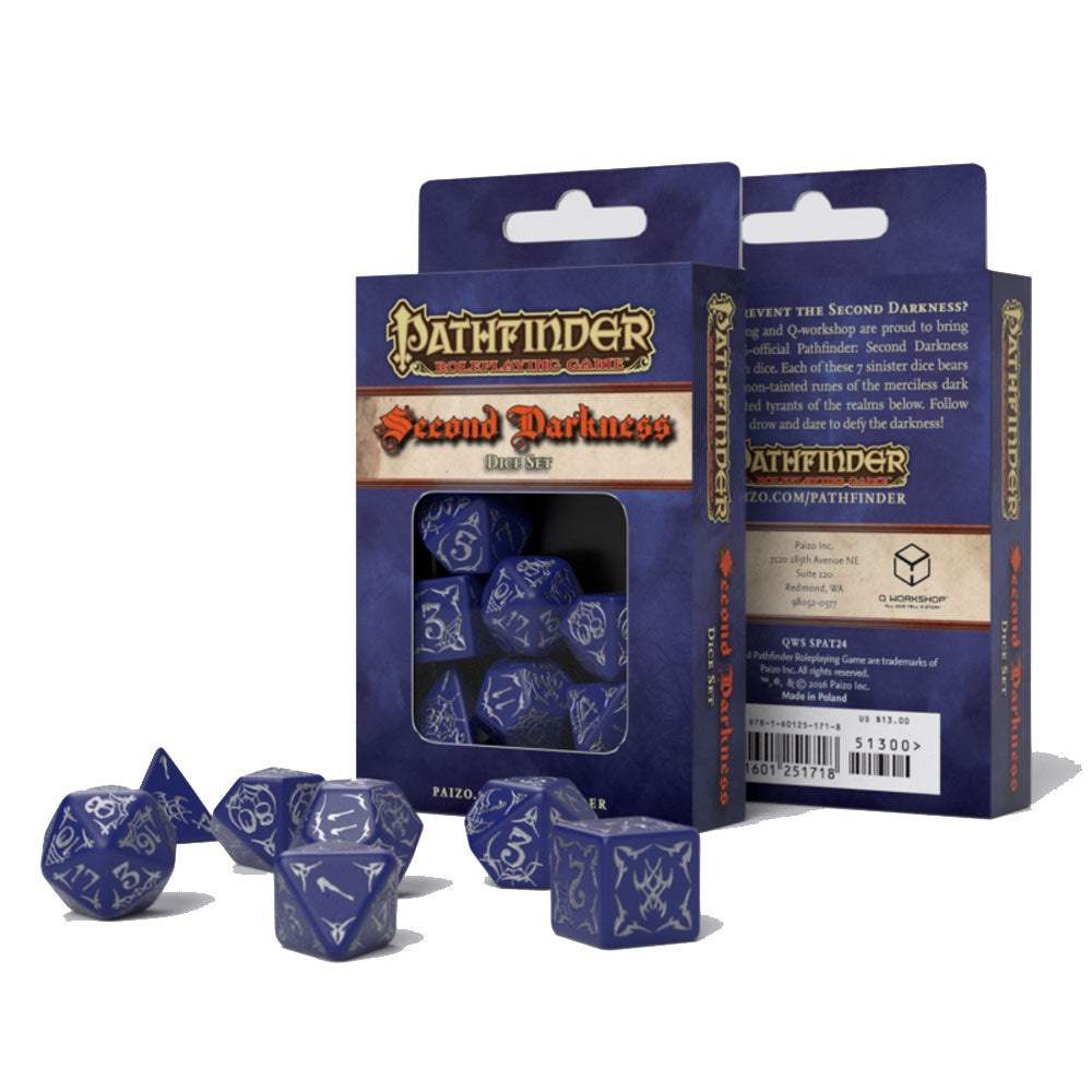 Q Workshop Pathfinder Dice (set van 7)