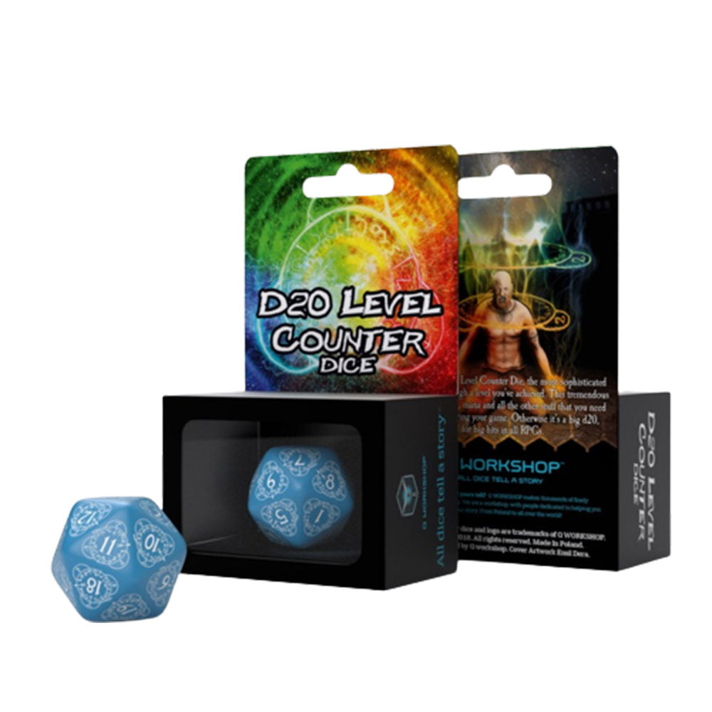 Q workshop D20 Counter Dice