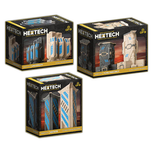 Hextech Terrain Trinity City Minis (2pcs)