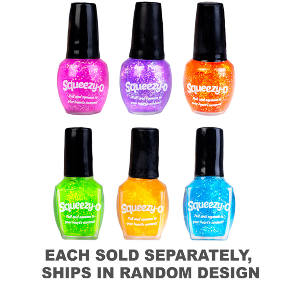 Smoosho's Glitter Nail Polish Squishy Toy (1pc Random)