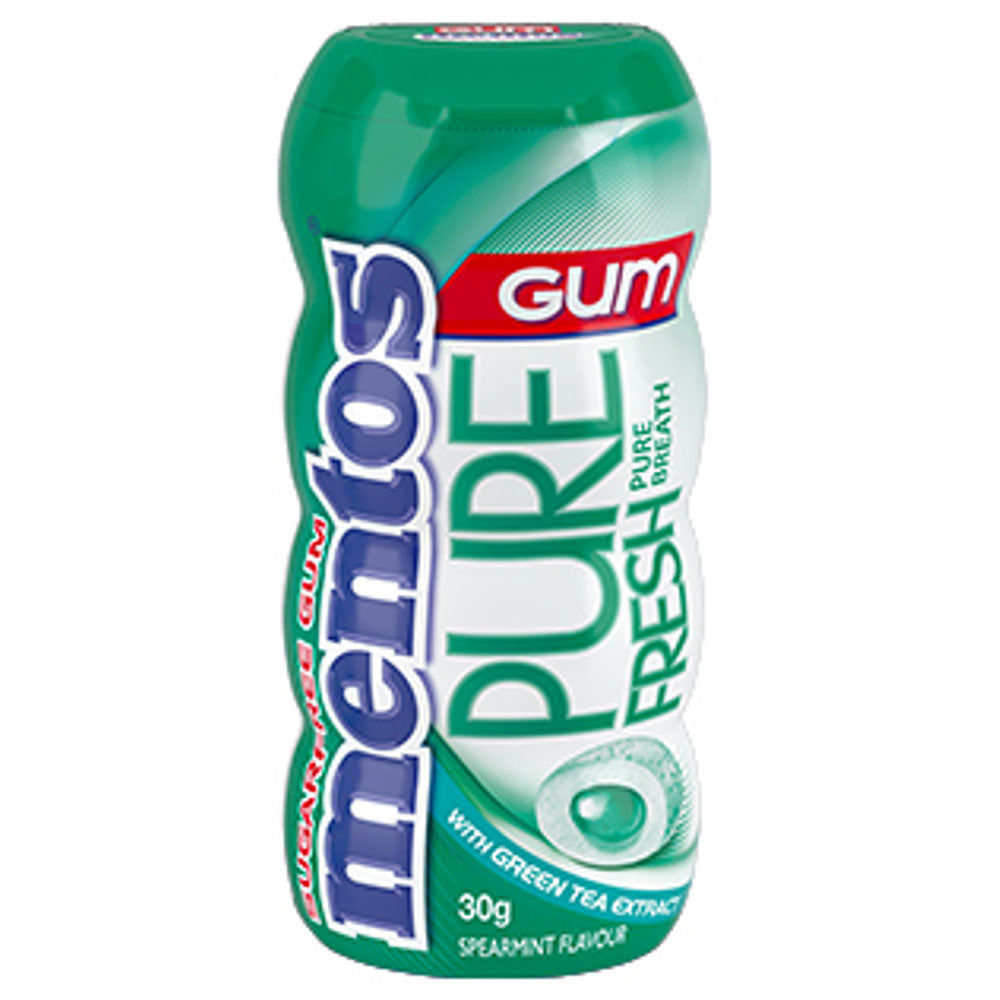 Mentos de goma fresca pura sin azúcar 30G 10pcs