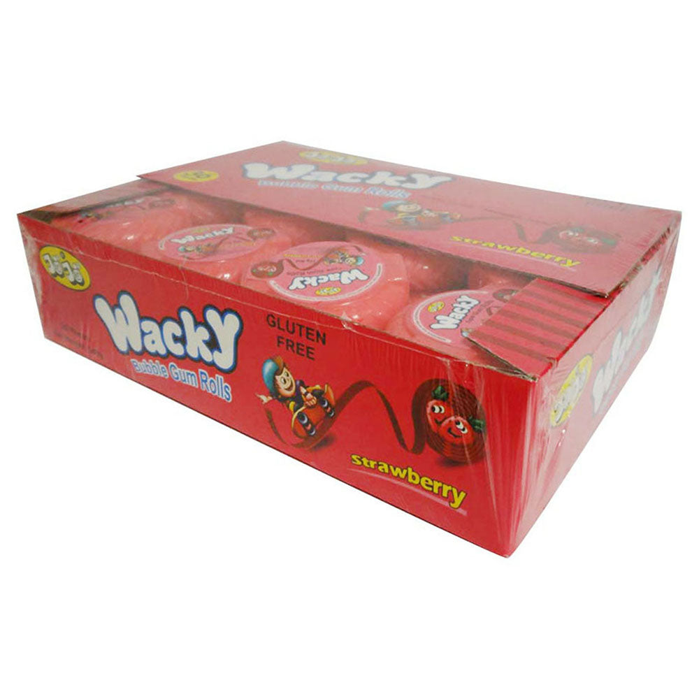 Wacky bąbelkowe bułki gumowe (36x15g)