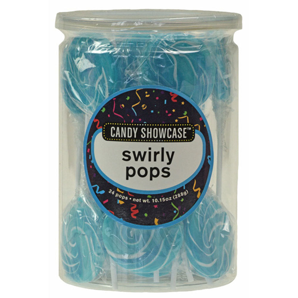 Candy Showcase Swirly Pops (24x12 g)