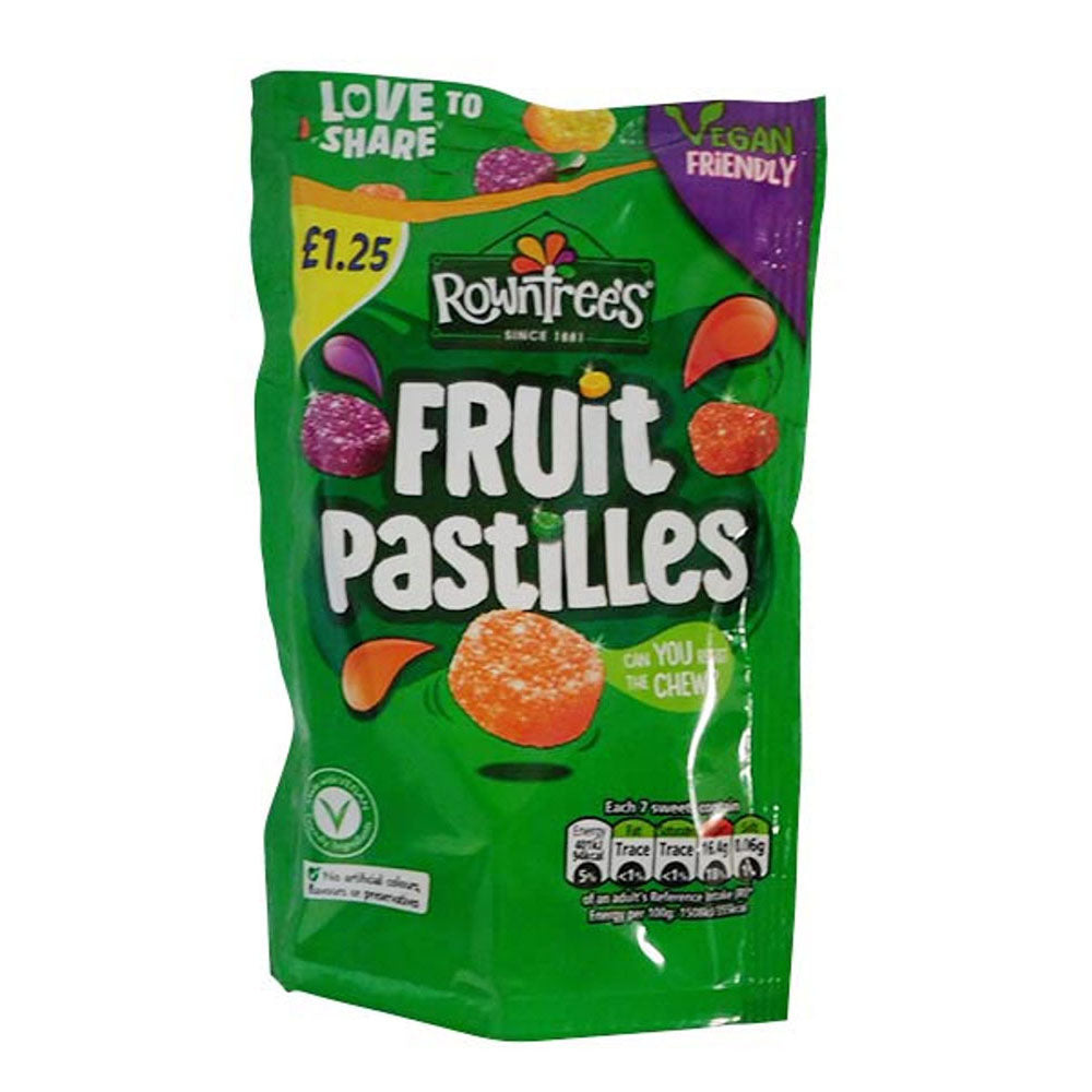 Rowntrees frukt pastiller påse