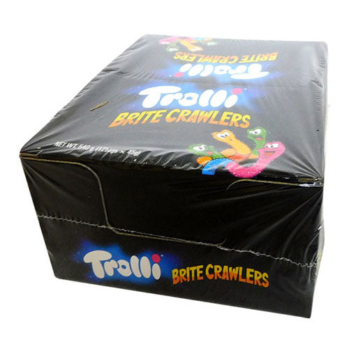 Trolli Sour Glow Worms Brite Crawlers (45gx12pc)