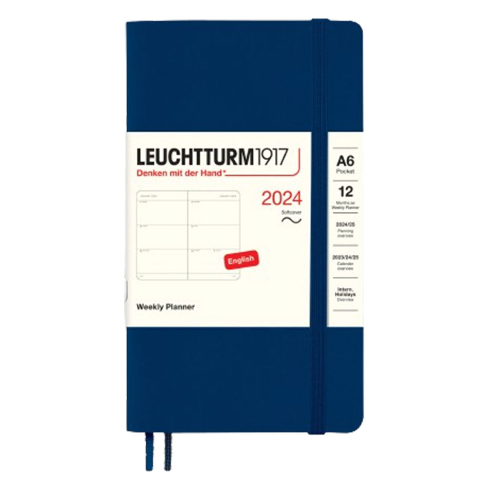 2024 A6 -Wochen -Taschenplaner (Softcover)