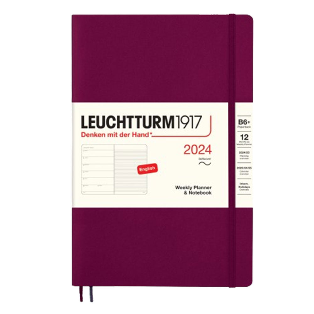 2024 B6+ Planner e notebook settimanali (Paperback)