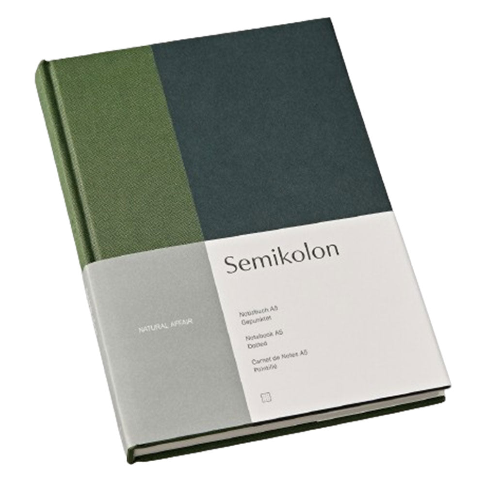 Semikolon punteggiato A5 Notebook