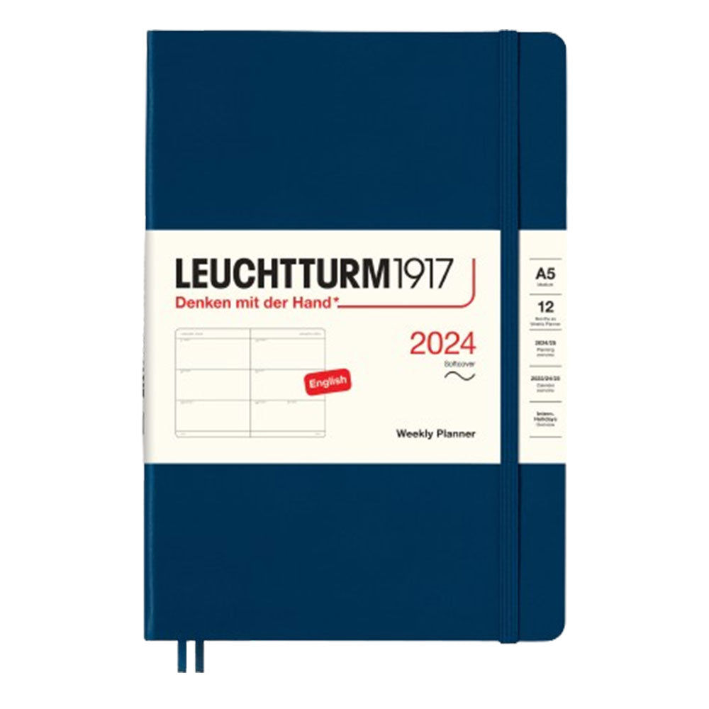 Leuchtturm 2024 A5 Week Planner (Softcover)