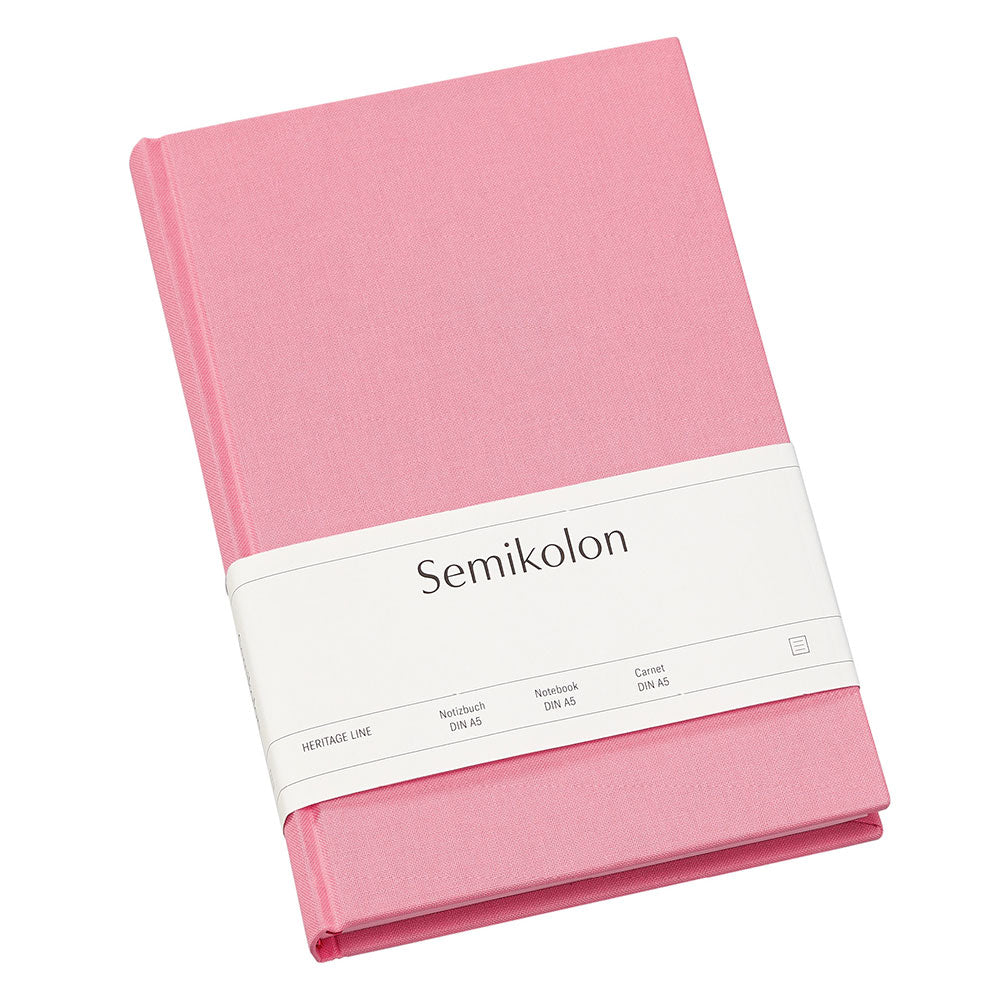 Semikolon Classic A5 styrede notesbog