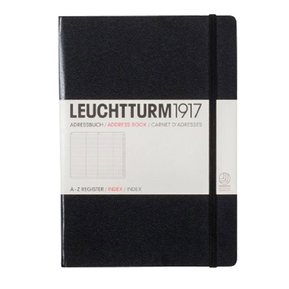 A-Z Address Book with Hardcover (Black)