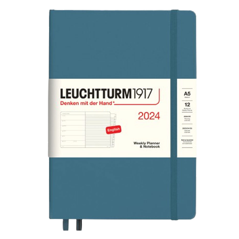 2024 A5 Week Planer & Notebook mit Broschüre