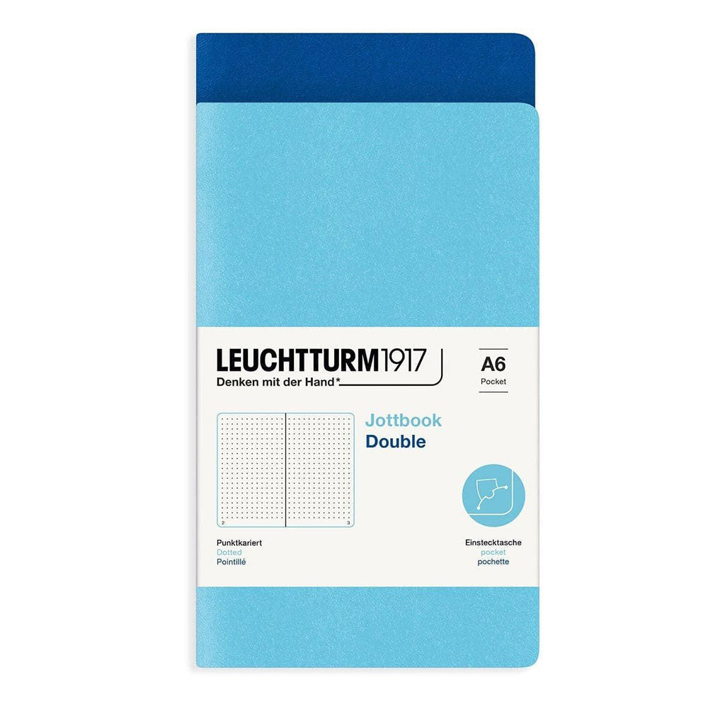 Leuchtturm Twin Pack Jottbook Dotted A6