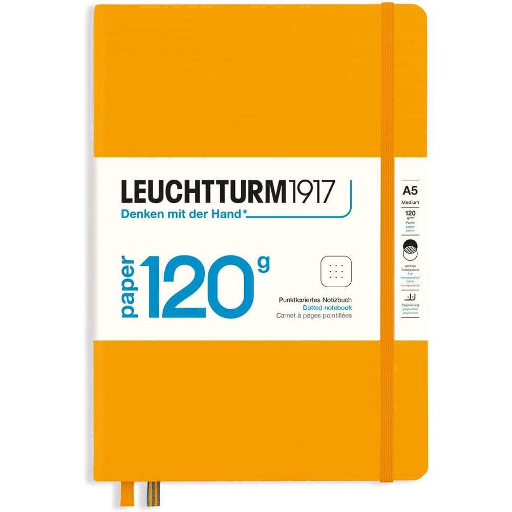 Leuchtturm 120g upplaga prickade A5 anteckningsbok