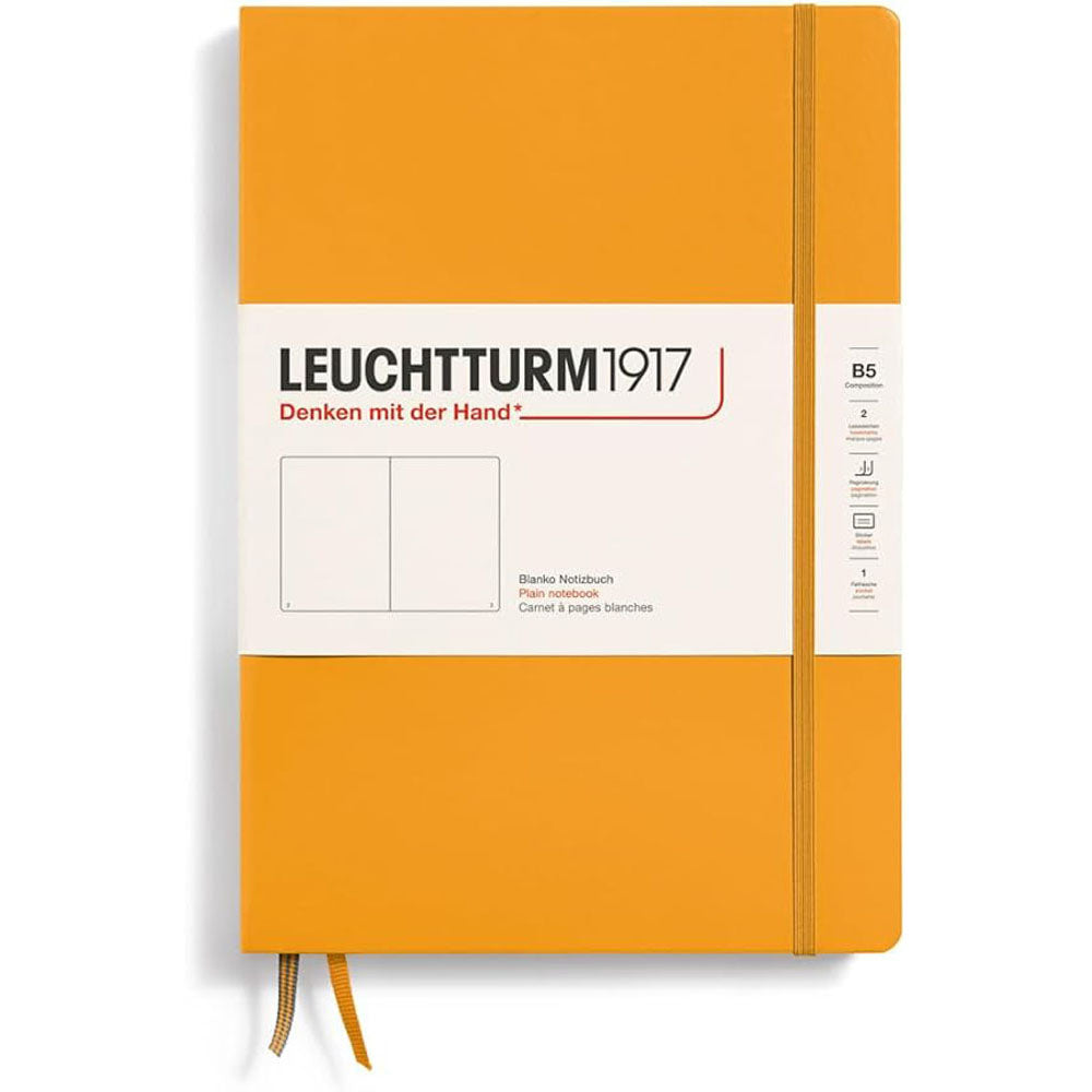 Leuchtturm HC -komposition almindelig notebook B5