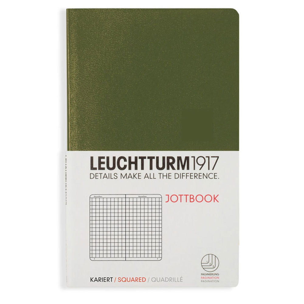 Leuchtturm Pocket Jottbook Squared 60ページA6