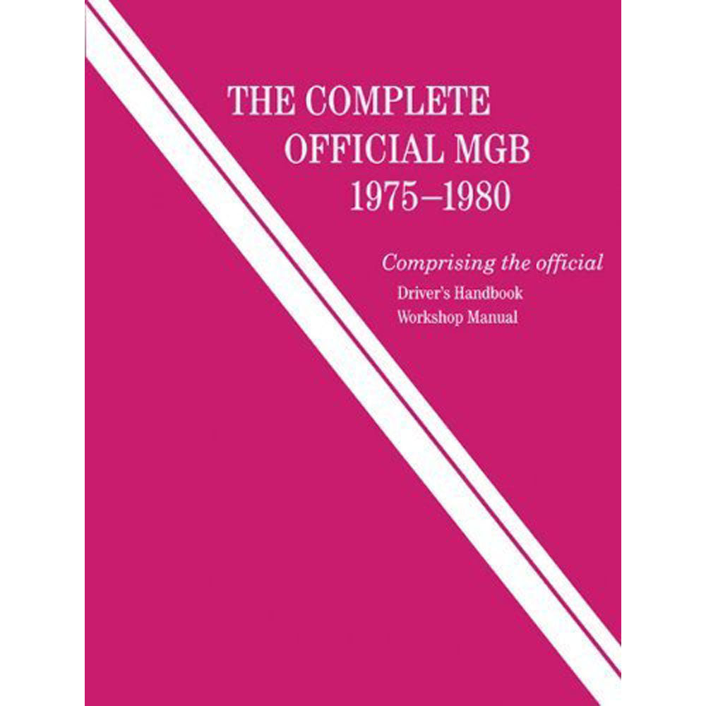 Den komplette officielle MGB -workshopmanual