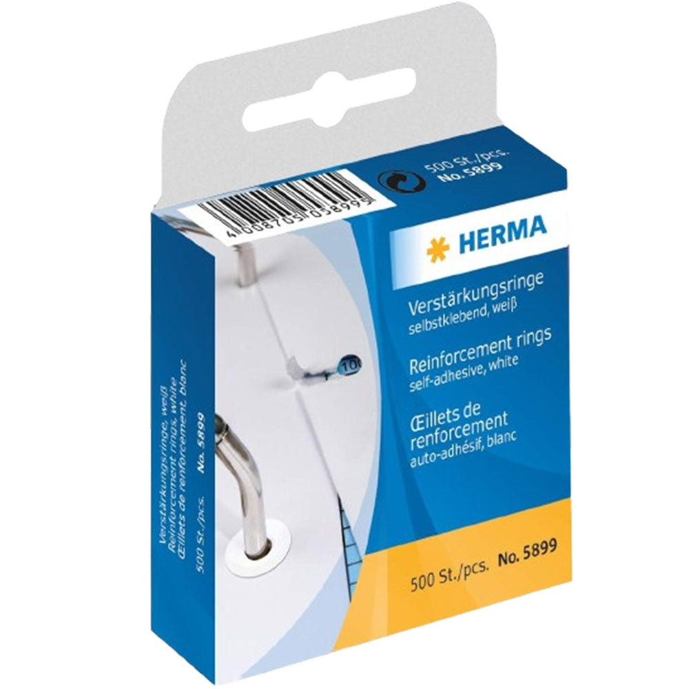 Herma Adhesive Renecument Rings 5​​00pc 12mm