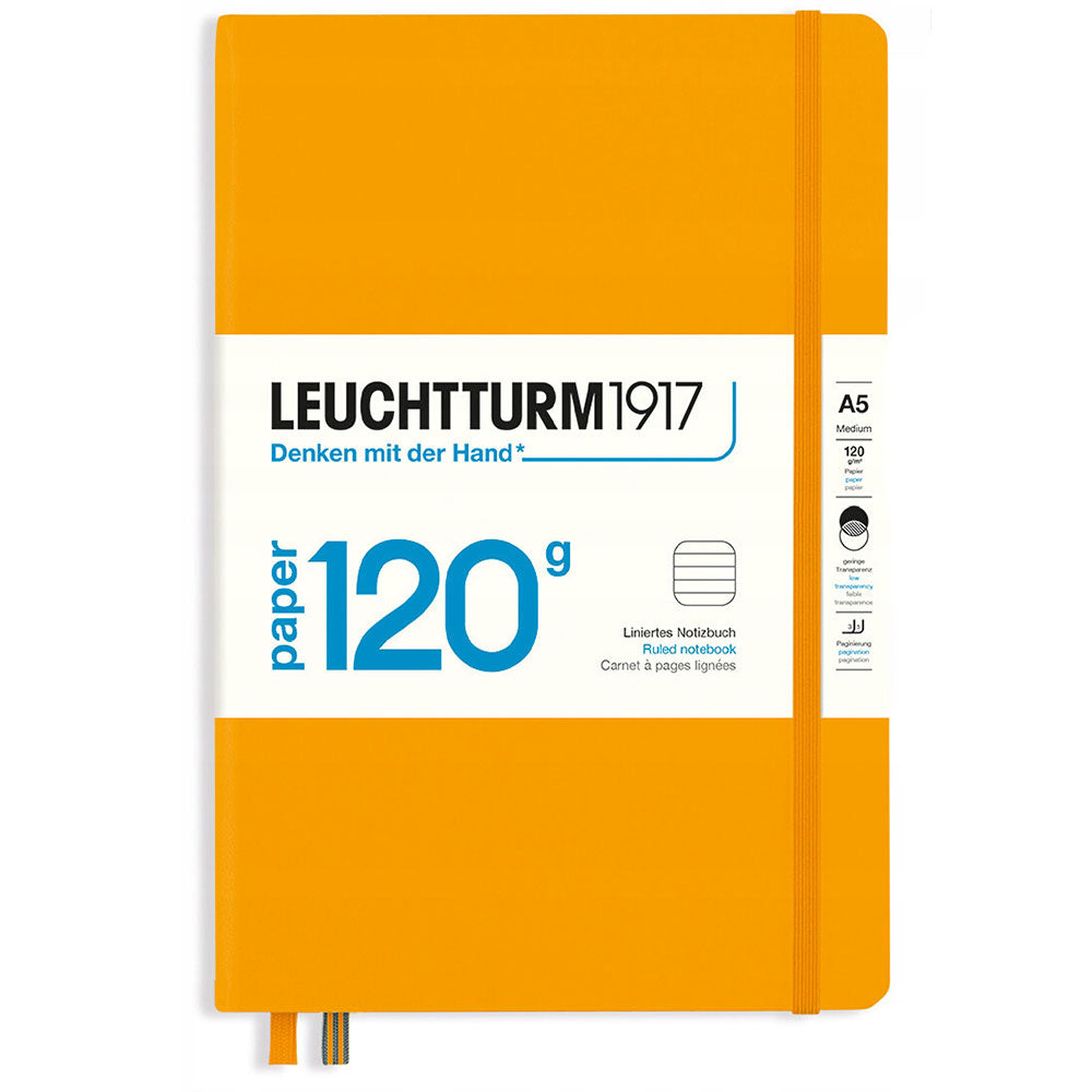 Leuchtturm 120g -udgave styrede A5 Notebook