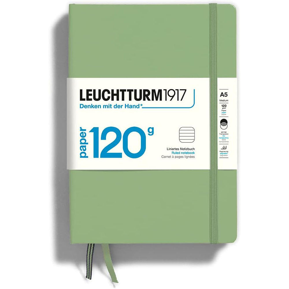 Leuchtturm 120g -udgave styrede A5 Notebook